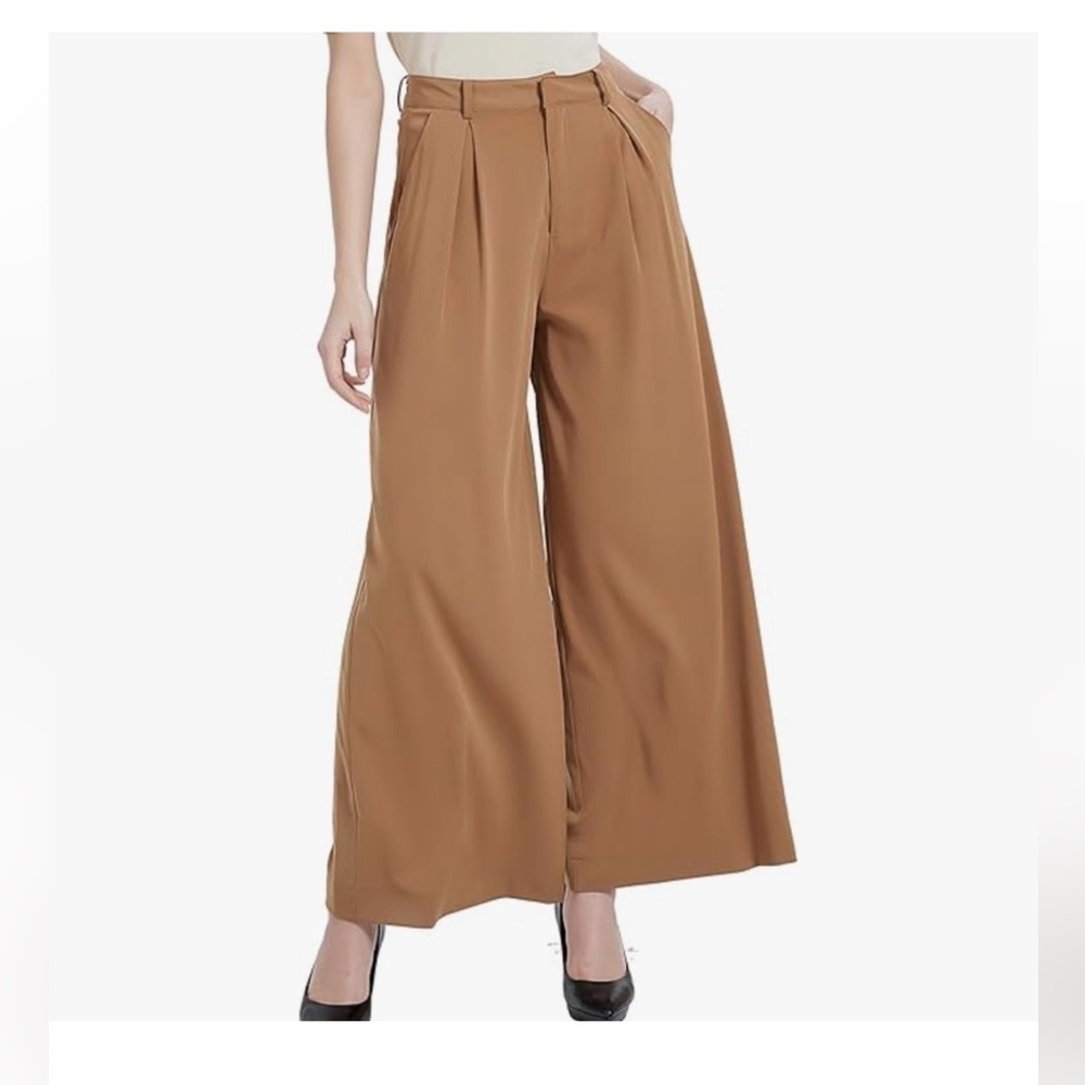 Tronjori Women Trousers lightweight brown size XS